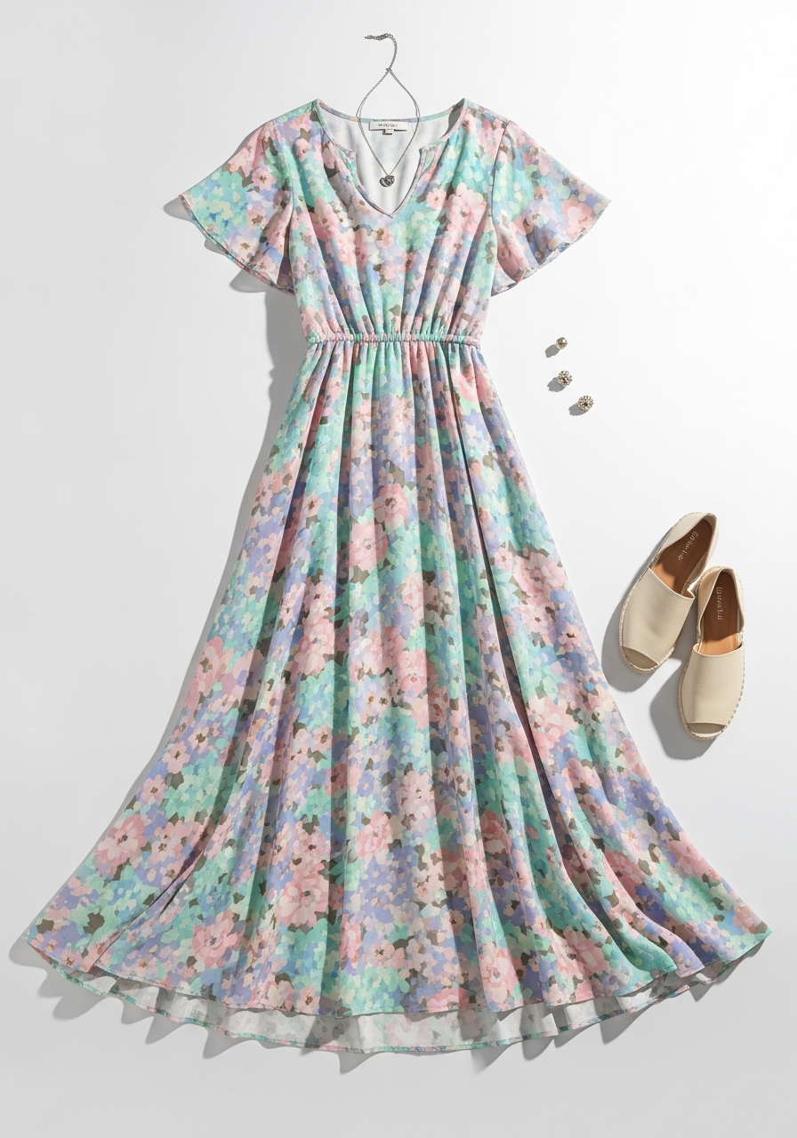 Bohemian Midi Dress